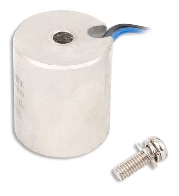 Mágnes, kioltható, 12V DC, 10kg, KK-P25/29D/12 permanens mágnes